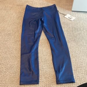 Zyia blue metallic light n tight new with tag